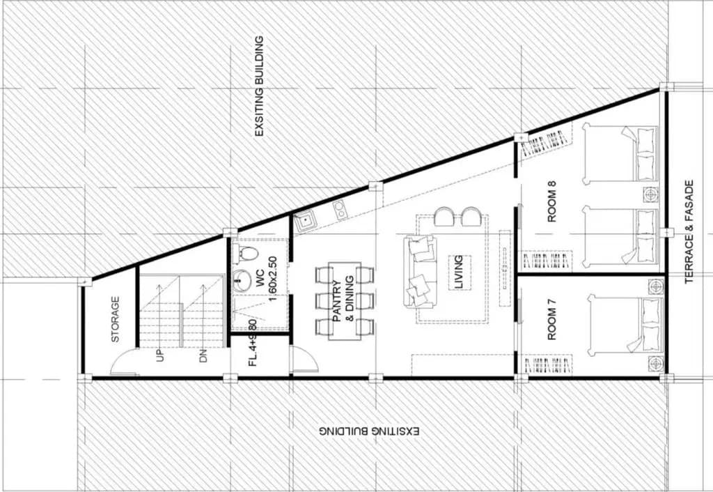 U3 Large 2 Bedroom Full Kitchen Near BTS Udomsuk - main photo
