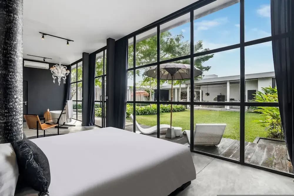 Loft Volcano by Alfred in Bali - Stylish 2 BR Loft w Pool Garden Ricefields View - photo 3