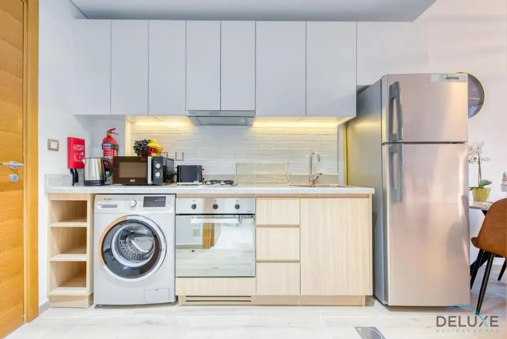 Charming Studio at Azizi Aura Residences Downtown Jebel Ali by Deluxe Holiday Homes - photo 15