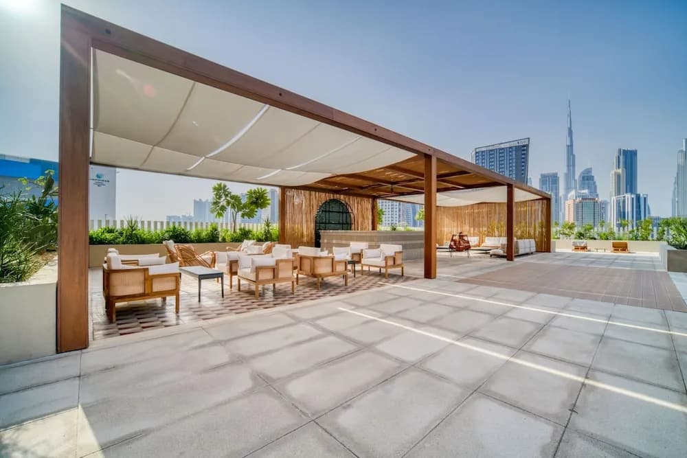 Chic Studio w Burj Khalifa View Balcony - photo 12