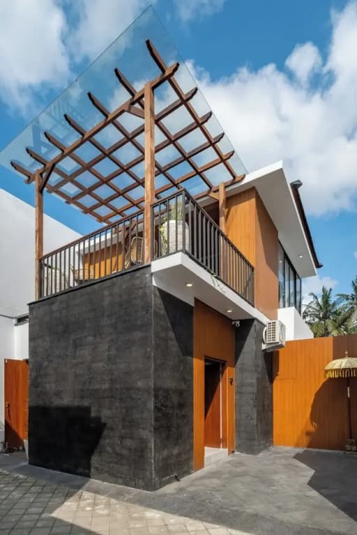 2BR Private Pool Villa in Ubud, Balcony View - photo 12