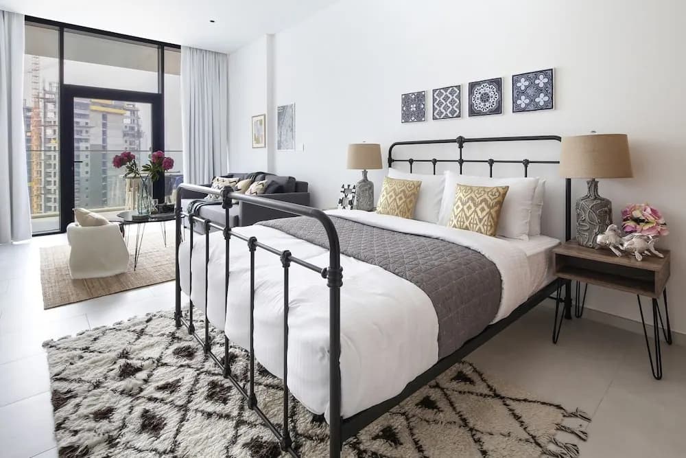 Stunning Studio w/ Burj Khalifa View! - photo 4