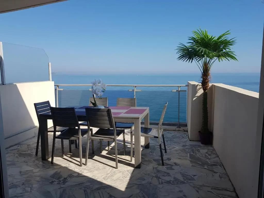 Appartement 3 pièces Nice Promenade des anglais dernier étage vue mer solarium - photo 13
