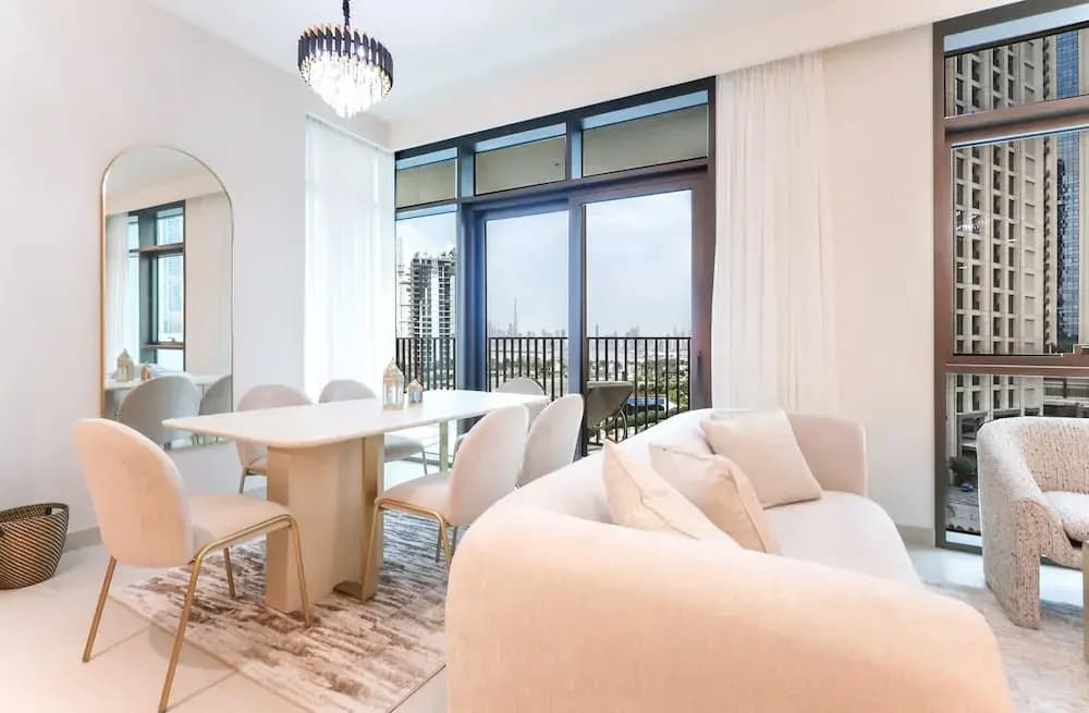 Elite LUX Holiday Homes - Dubai Creek Oasis 2BR Luxe w Burj View - photo 6