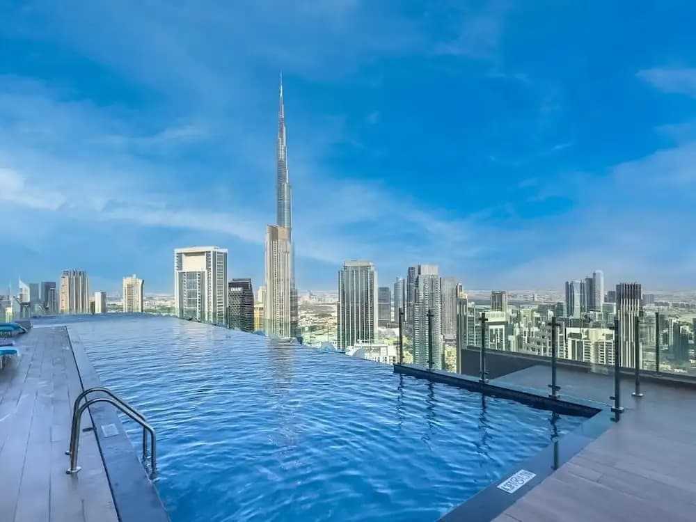 Burj Khalifa View Pool -1 BDR Paramount - photo 15