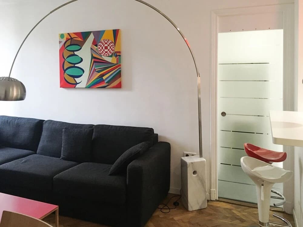 Sunny, 1-bedroom Studio Apartment in Nice With Wifi 200 Metres From th - photo 7