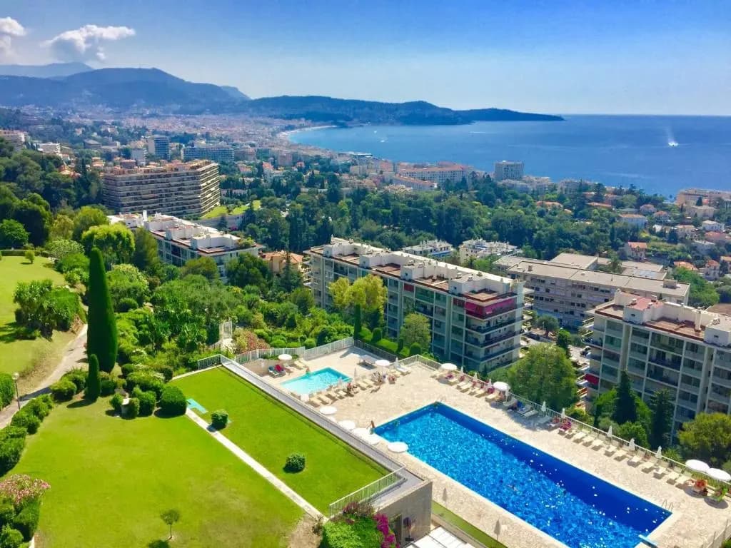 Appartement 2 pièces vue mer à Nice Fabron les Constellations Piscine 10mn promenade des Anglais - photo 8