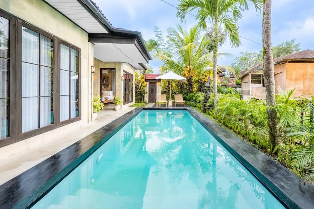 Rumah Villa by EVDEkimi - Quiet Ubud escape with Pool and Outdoor lounge - photo 8