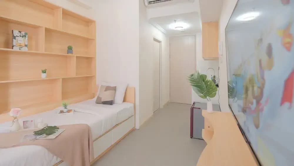 Restful And Minimalist Studio Room Tokyo Riverside Pik 2 Apartment - photo 5