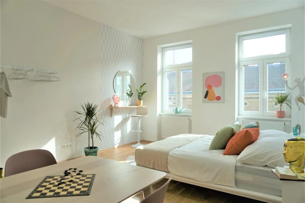 Schlicht und Elegant - Apartments mit 2 Schlafzimmern am Westbahnhof - photo 1