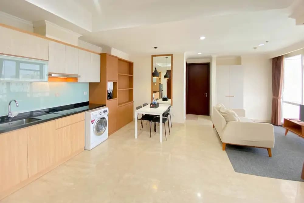 Spacious And Combined 2Br At Menteng Park Apartment - photo 18