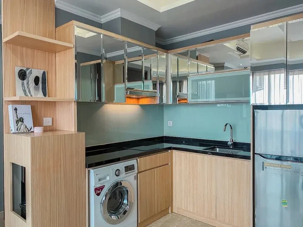 Good And Relaxing 2Br At Menteng Park Apartment - photo 12