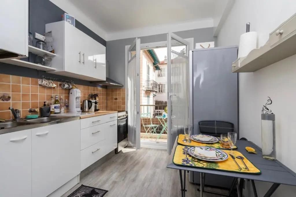 Beau 3 pièces, 7 pers, 2 terrasses, centre, calme, sécurité - photo 12