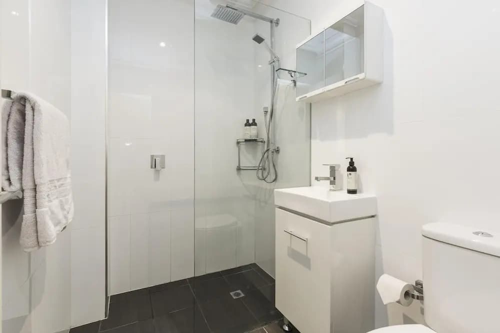 Queen Bed With Private Bathroom In Redfern Apt - photo 7
