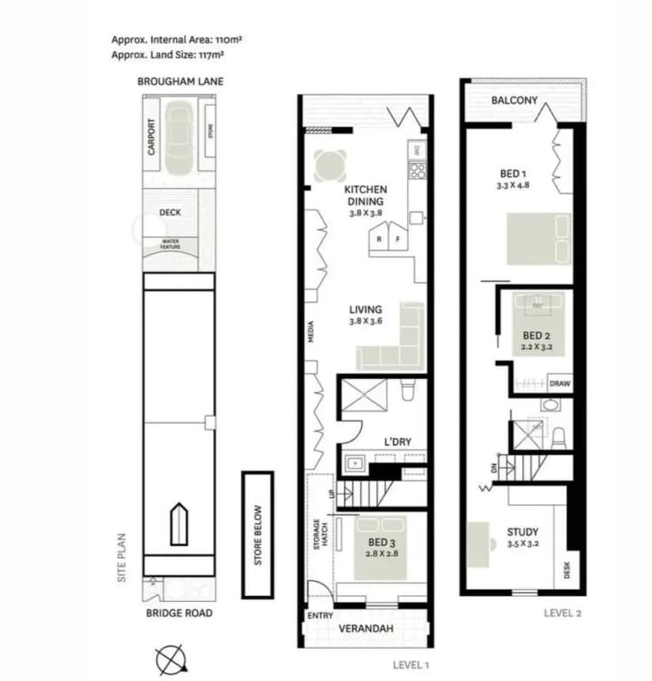 Spacious Modern Terrace House With Free Parking - photo 10