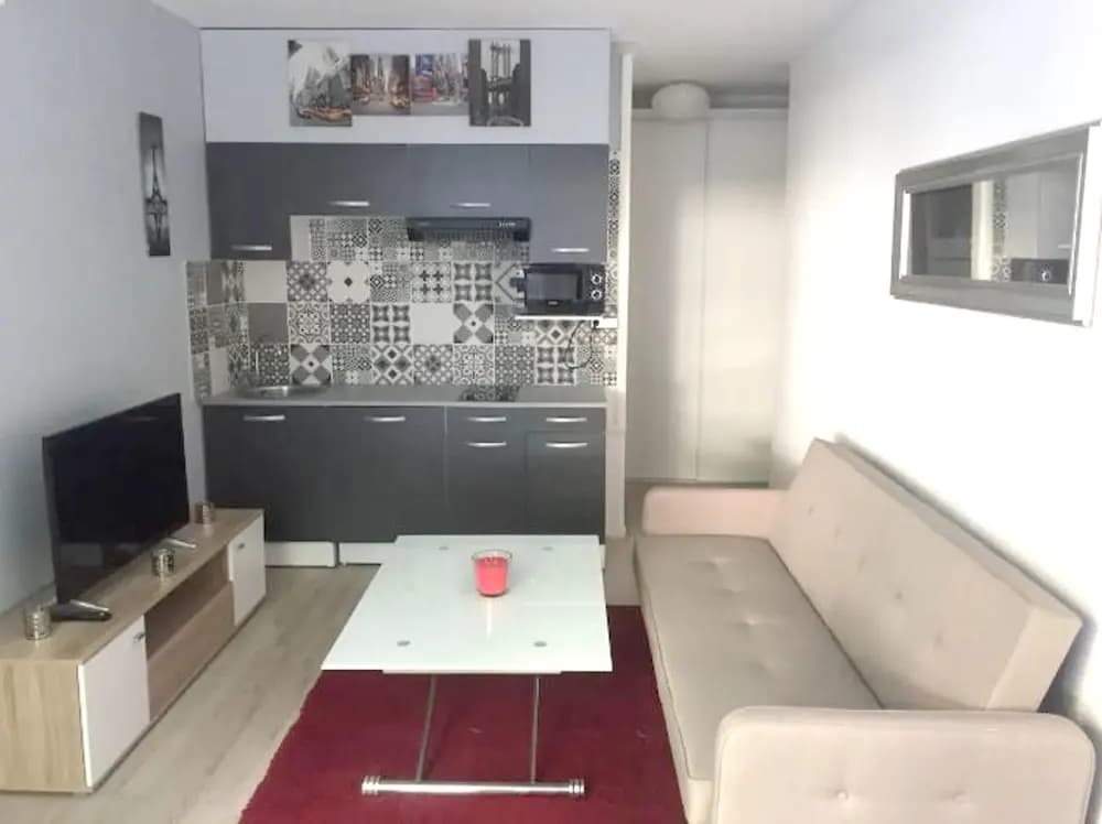 Studio In Paris With Wonderful City View Furnished Garden And Wifi - photo 2