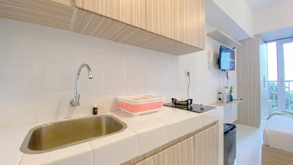 Warm And Simply Look Studio Apartment Tokyo Riverside Pik 2 - photo 16