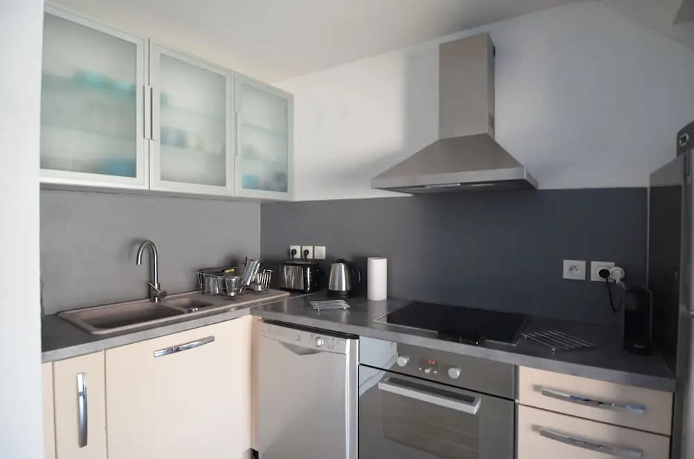 Modern duplex apartment 4 persons near train station Acropolis in Nice - photo 19