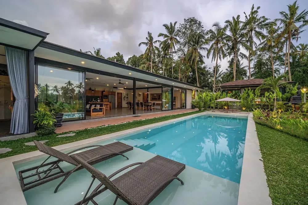 Xanadu - 5BR Ubud Designer Villa, Pool with Rice Fields Views - photo 38