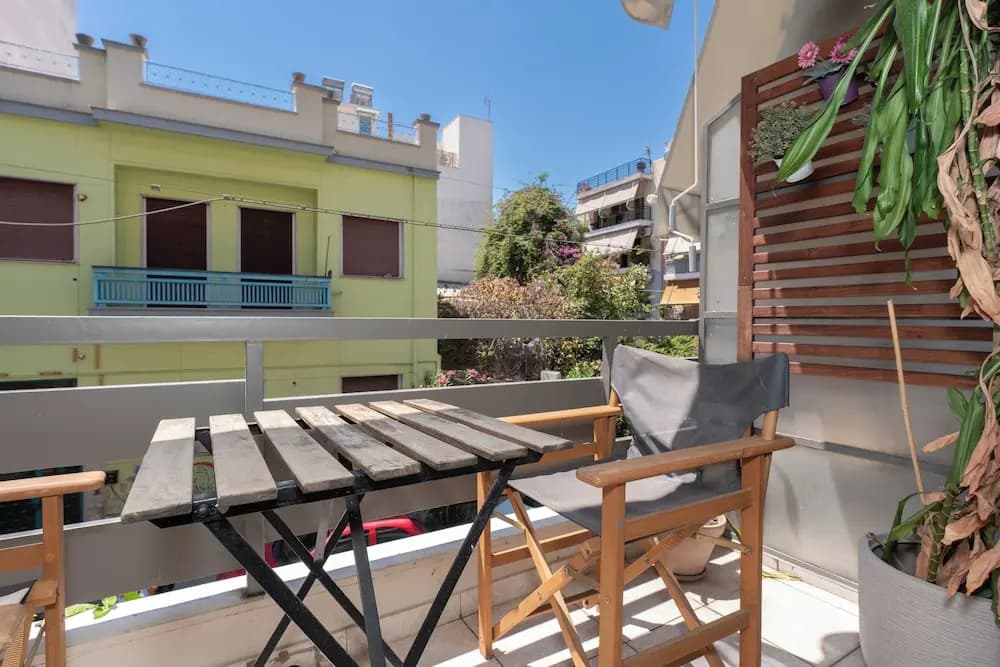 Modern Apartment in Thiseio with Balcony - photo 13