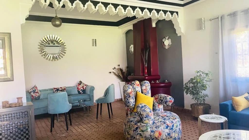 5 bedrooms villa with private pool enclosed garden and wifi at Marrakech - photo 15