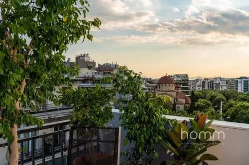 59m homm Loft Penthouse with Acropolis View 2ppl - photo 10