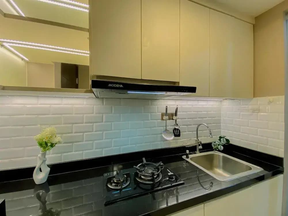 Comfy And Good Place Studio Citra Living Apartment - photo 13