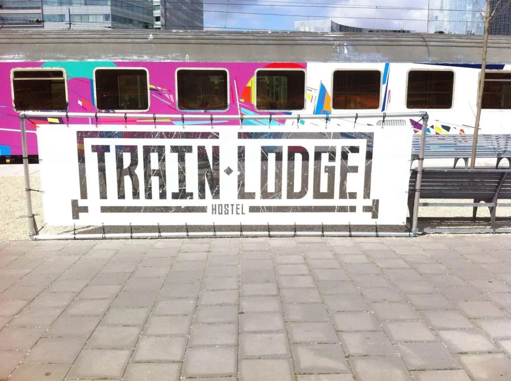 Train Lodge Amsterdam - Hostel - photo 13