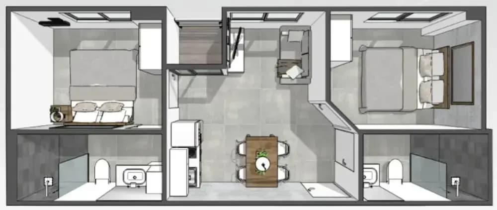 2BR Apartment  T2-717 - photo 1