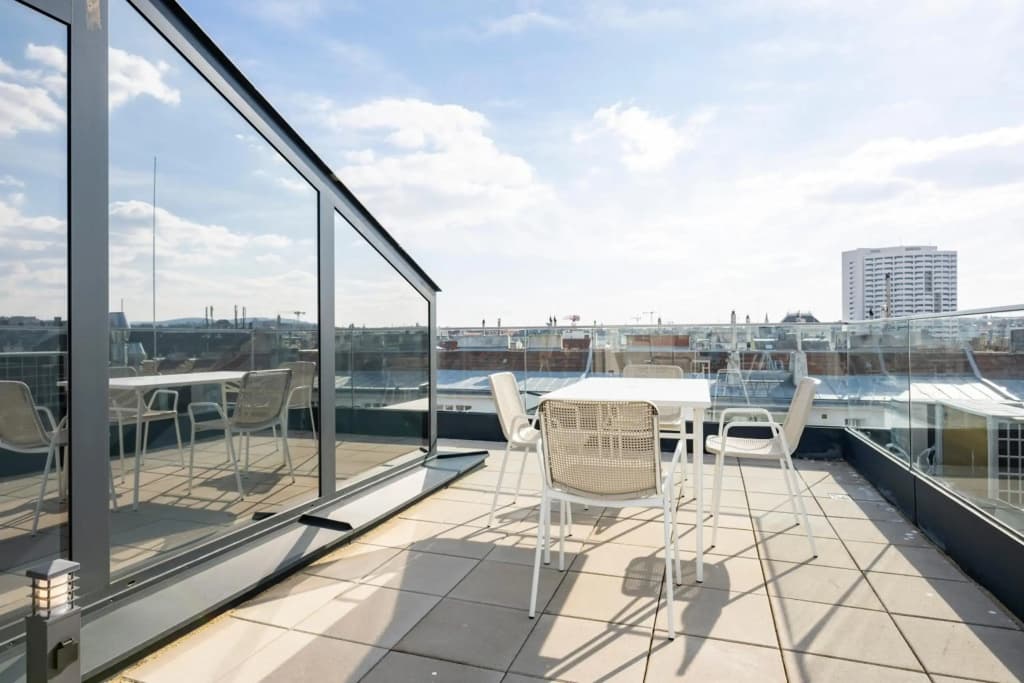 Rooftop Apartments mit großer Terrasse by ichbucheAT - photo 7