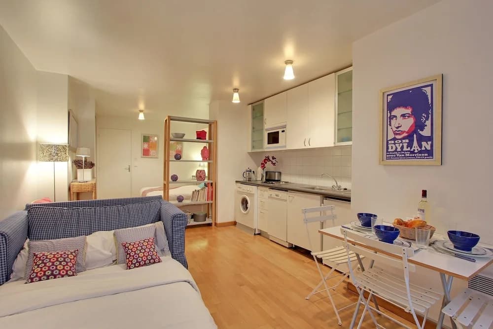S09278 - Studio with patio for 3 people, Grand Boulevards - photo 4