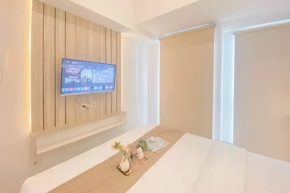 Good And Homey Apartment Studio At Tokyo Riverside Pik 2 - photo 2