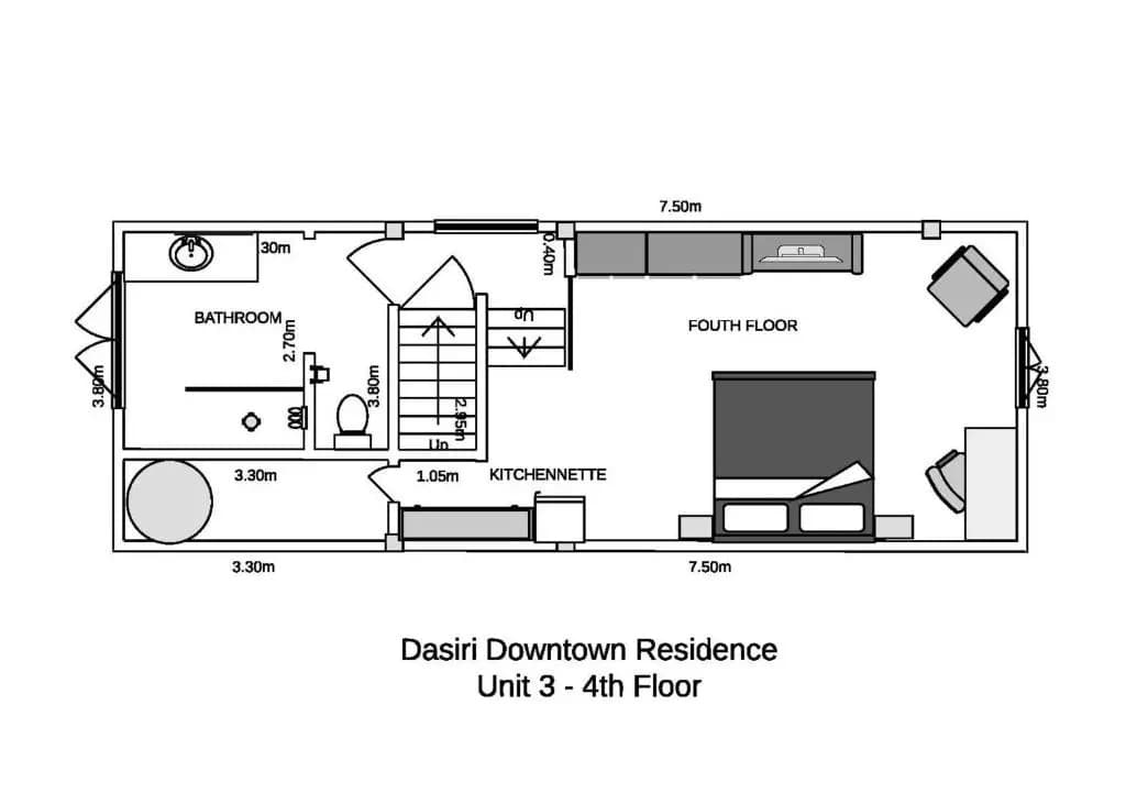 Dasiri Downtown Residence Unit 3 - photo 2