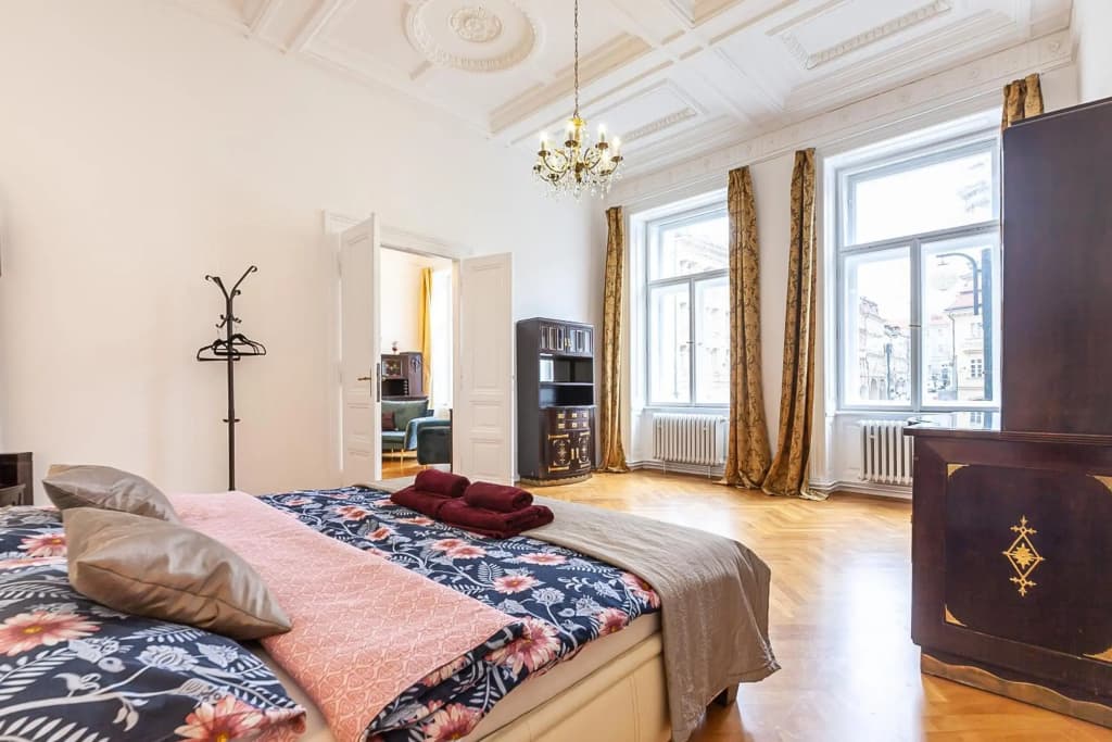 Royal Apartment by Charles Bridge view of Saint Nicholas Church - photo 7