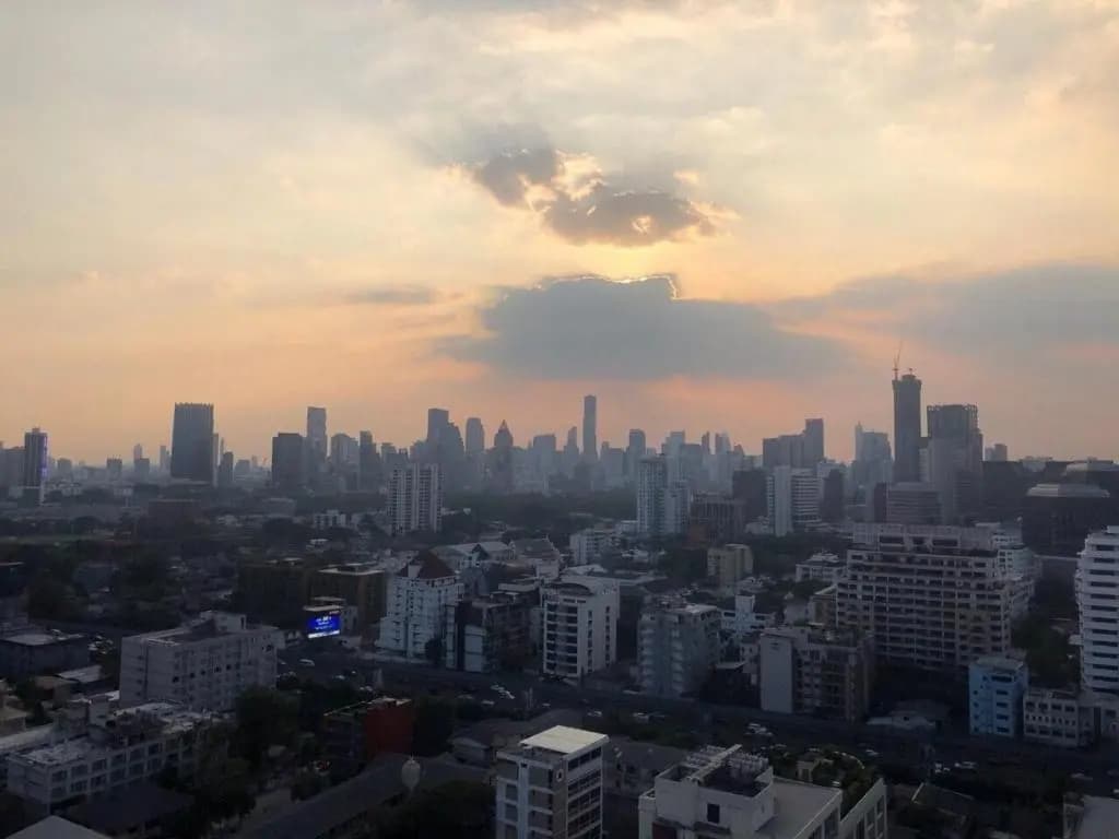 cozy apartment central bangkok 25th floor beautifull balcony - photo 21