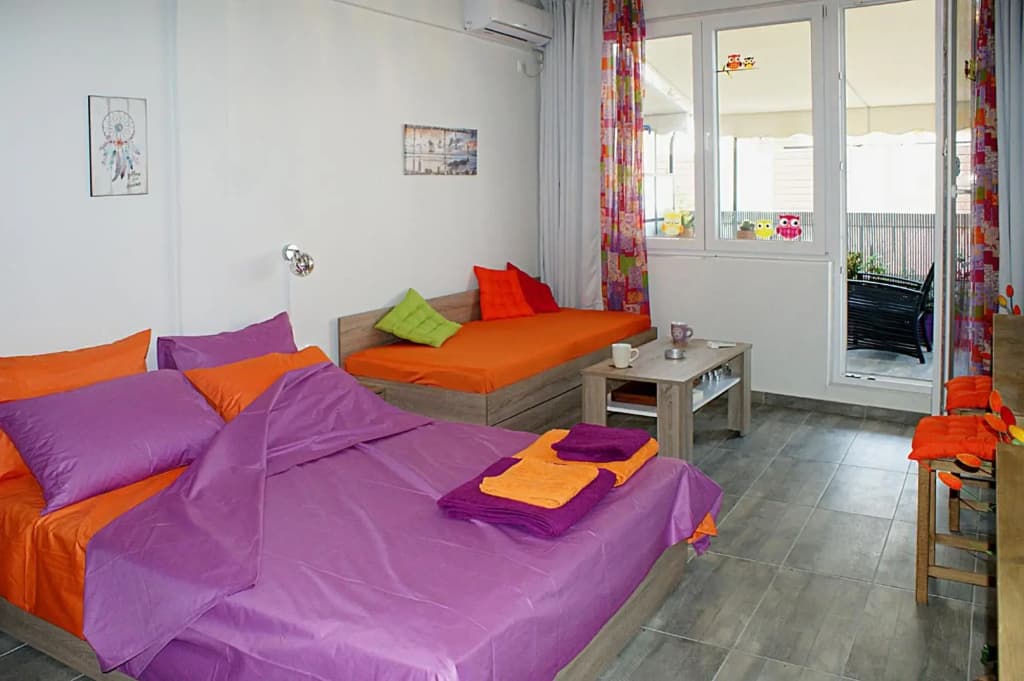 New sunny studio with Acropolis view balcony - photo 5
