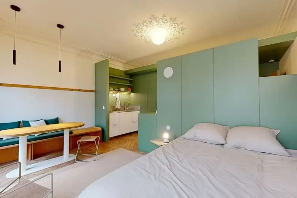 Altido Delightful 1bed Studio w Shared Co-working Space - photo 4