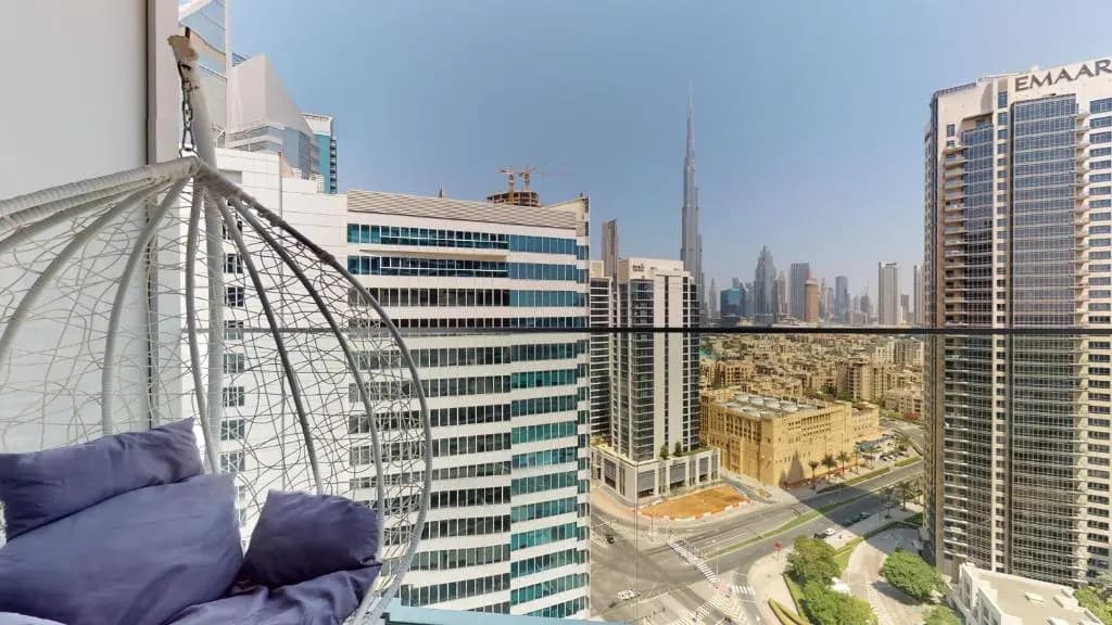 Stylish Studio with Burj Khalifa View - main photo