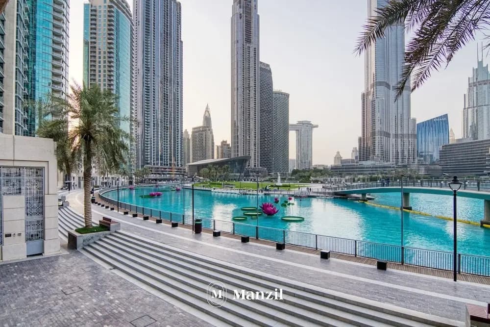 Manzil - Spacious 3B Villa w/ Burj & Fountain View - photo 9