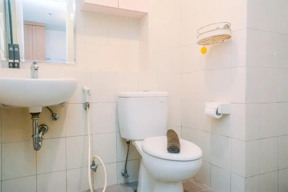 Warm And Minimalist 1Br At Signature Park Grande Apartment - photo 17