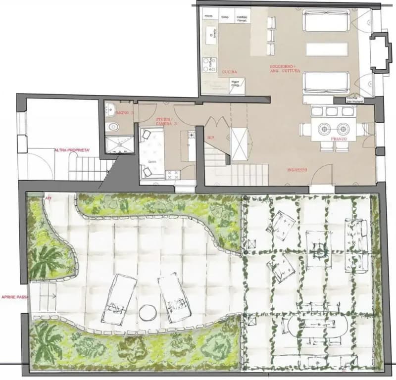 La Baruffa With Private Garden - photo 1
