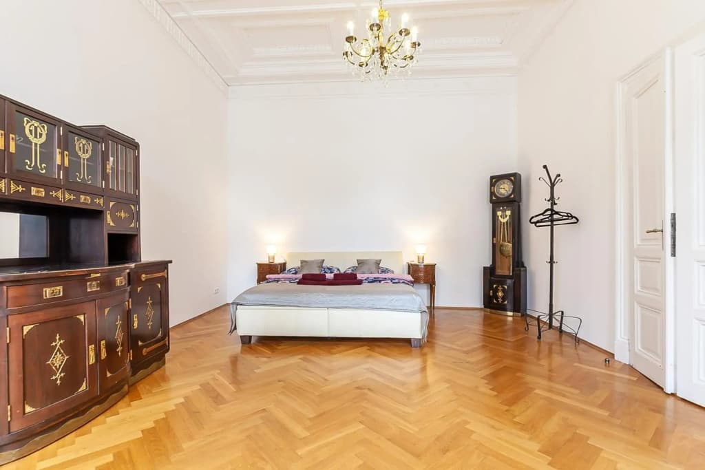 Royal Apartment by Charles Bridge view of Saint Nicholas Church - photo 1