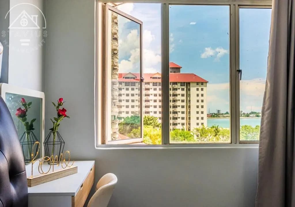 Port Dickson 6pax 2BR Glory Beach Resort Seaview - photo 6