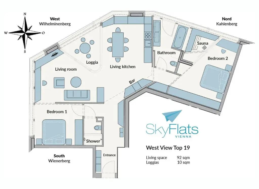 Skyflats Vienna - Rooftop Apartments - photo 38