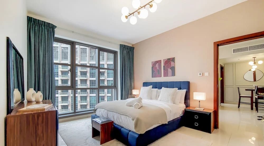 Manzil -Cozy 1BR Apt w/ Downtown Skyline Burj View - photo 6