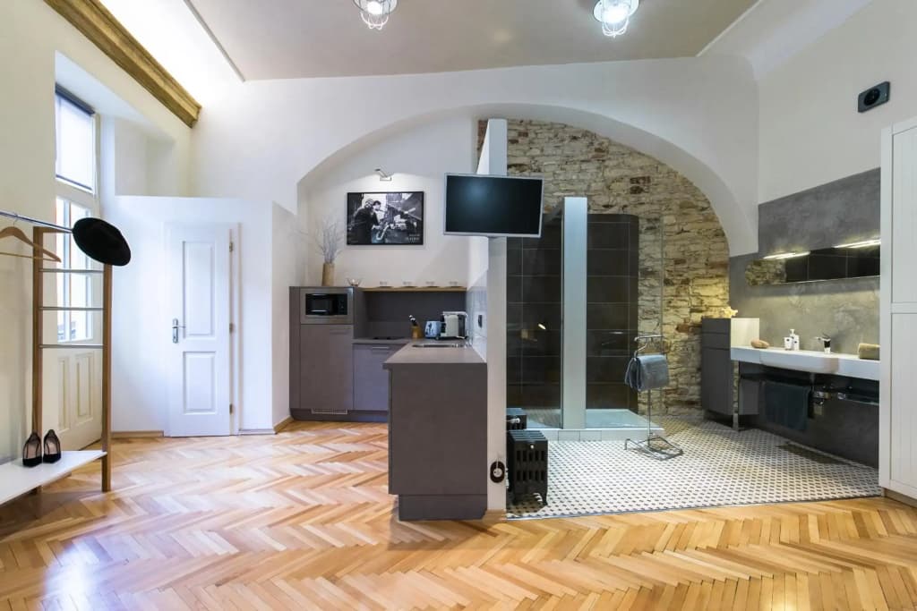Apartment Nebovidy I - Free Parking - Terrace - Air Conditioning - photo 5