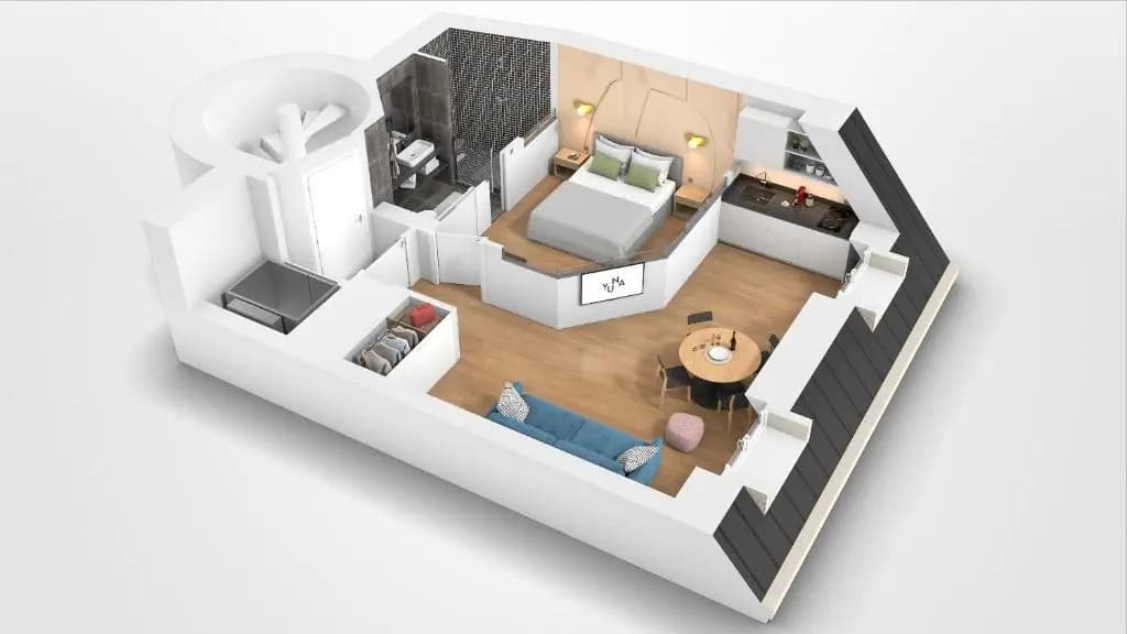 Yuna Les Halles - Serviced Apartments - photo 18