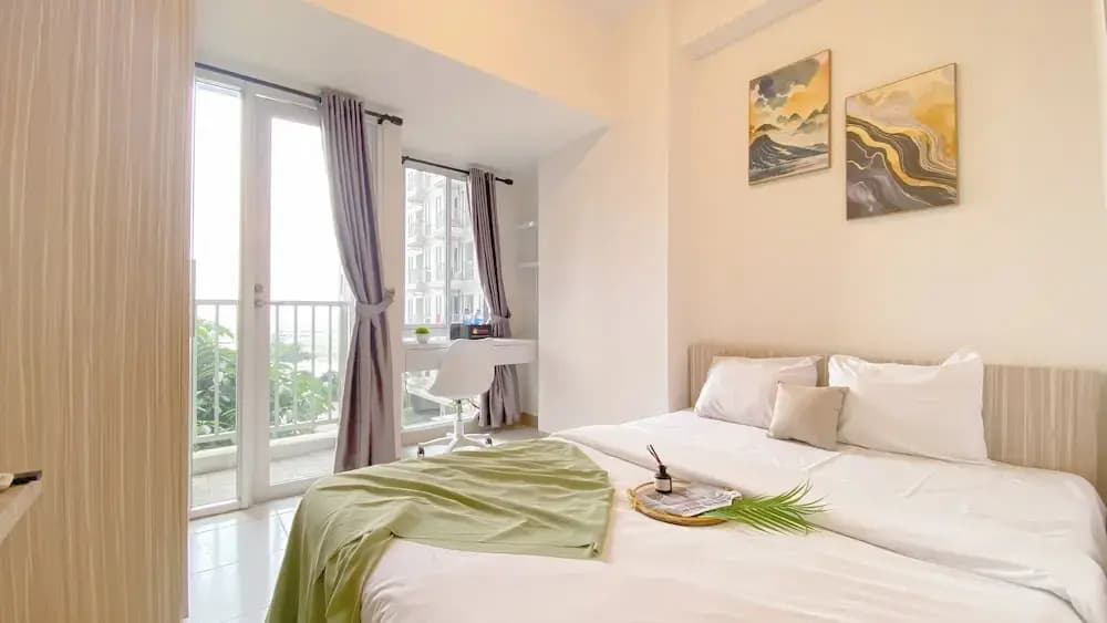 Warm And Simply Look Studio Apartment Tokyo Riverside Pik 2 - photo 1
