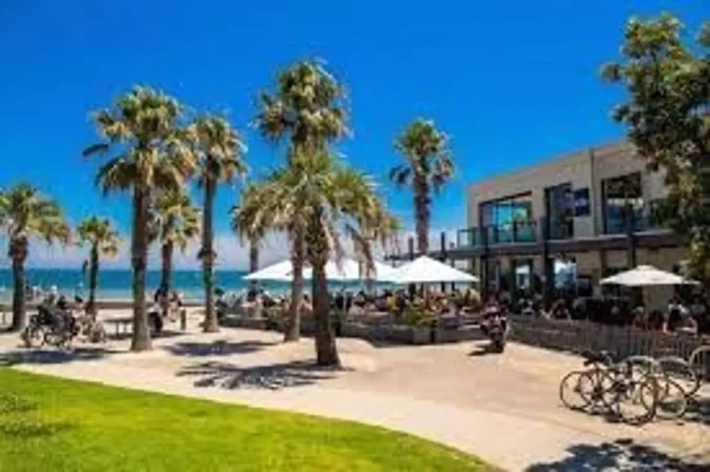 St Kilda 2BR2BA +Balcony +view+workstation+ car - photo 1