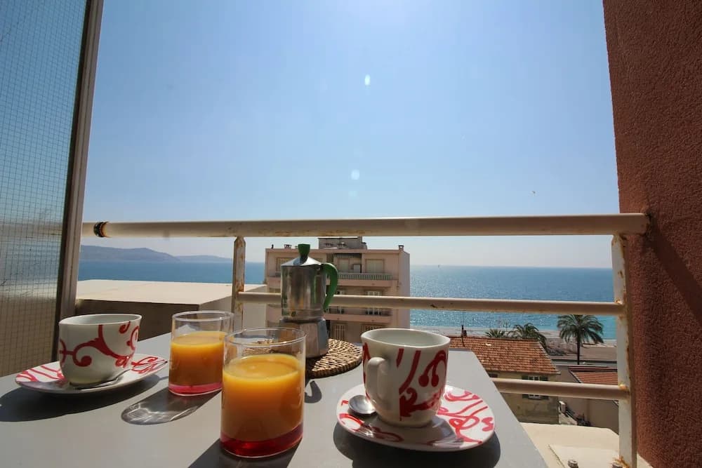 Nice Booking Le Kappas Balcon Vue mer - photo 9